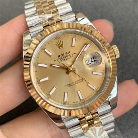 replica rolex date just 41